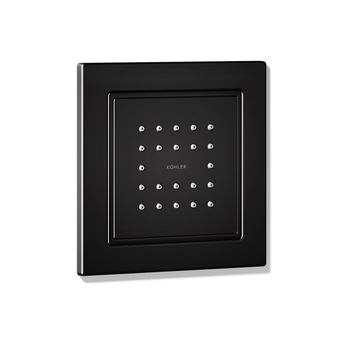KOHLER K-8003 WaterTile Square 22-nozzle single-function body spray, 2.5 gpm