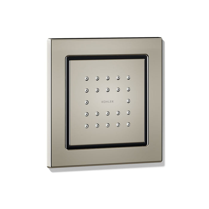 KOHLER K-8003 WaterTile Square 22-nozzle single-function body spray, 2.5 gpm