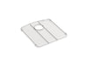 KOHLER K-80047 Kennon Large stainless steel sink rack, 16-1/2" x 15-3/16"