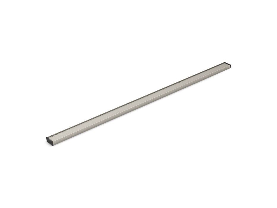 KOHLER K-80649 2-1/2" x 60" linear drain grate with tile-in panel