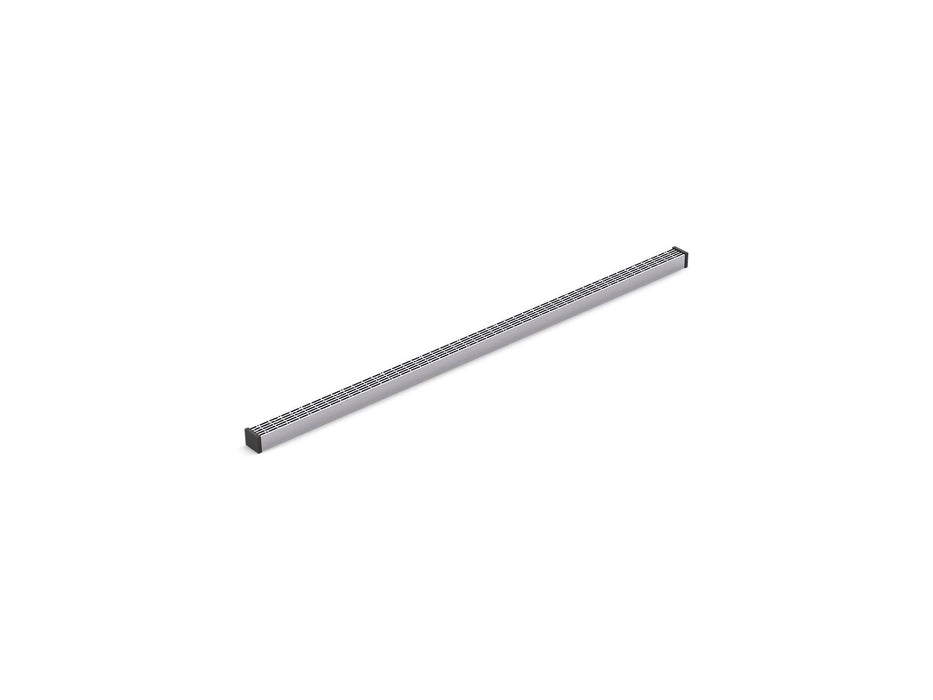 KOHLER K-80654 2-1/2" x 48" linear drain grate with lattice pattern