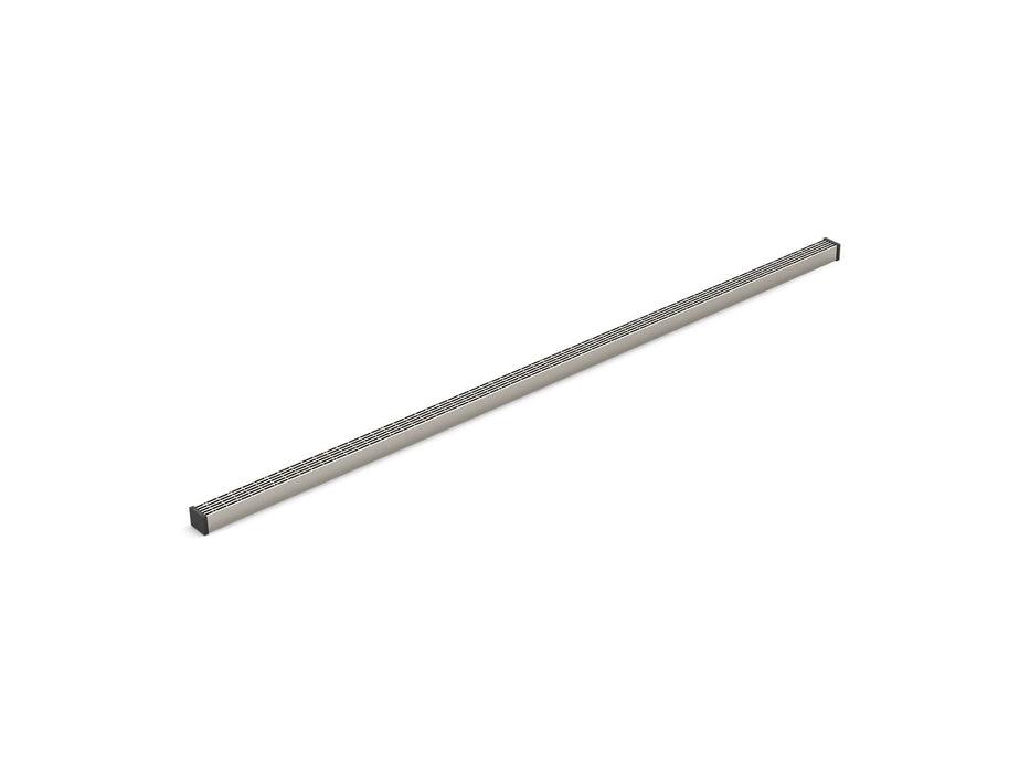 KOHLER K-80657 1-1/4" x 48" linear drain grate with lattice pattern