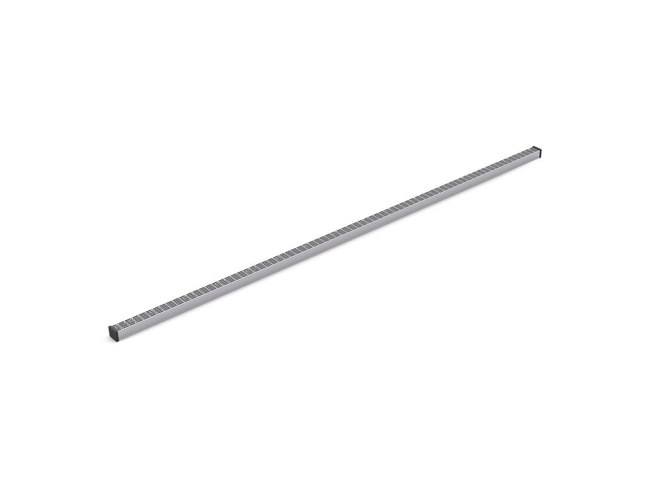 KOHLER K-80658 1-1/4" x 60" linear drain grate with lattice pattern