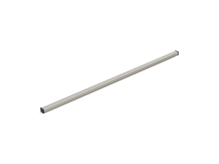 KOHLER K-80663 1-1/4" x 48" linear drain grate with perforated pattern