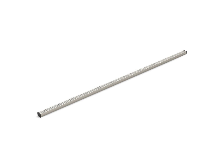 KOHLER K-80664 1-1/4" x 60" linear drain grate with perforated pattern