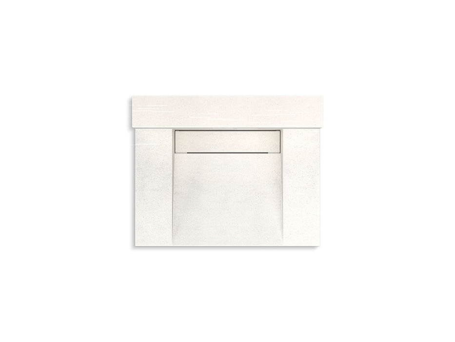 KOHLER K-81024-BSS Constellation 30" wall-mount lavatory system with backsplash