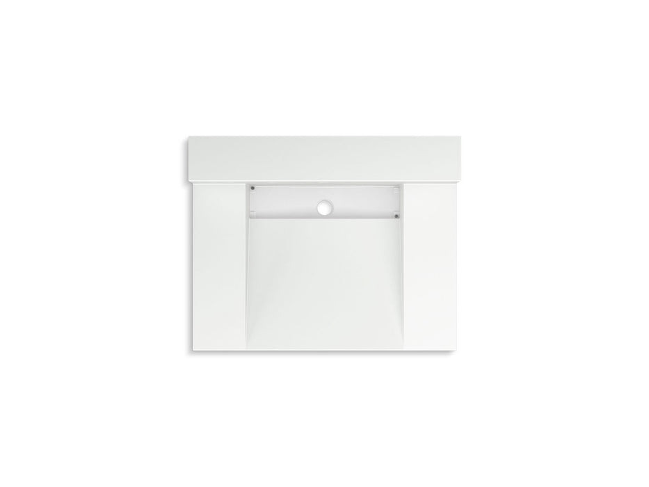 KOHLER K-81024-BSS Constellation 30" wall-mount lavatory system with backsplash