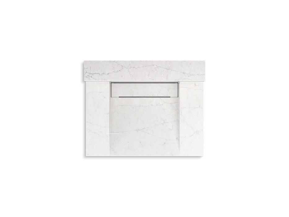KOHLER K-81024-BSS Constellation 30" wall-mount lavatory system with backsplash