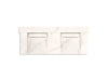 KOHLER K-81025-BSS Constellation 60" wall-mount basin lavatory system with backsplash, et cal gold