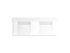 KOHLER K-81025-BSS Constellation 60" wall-mount basin lavatory system with backsplash, glacier white
