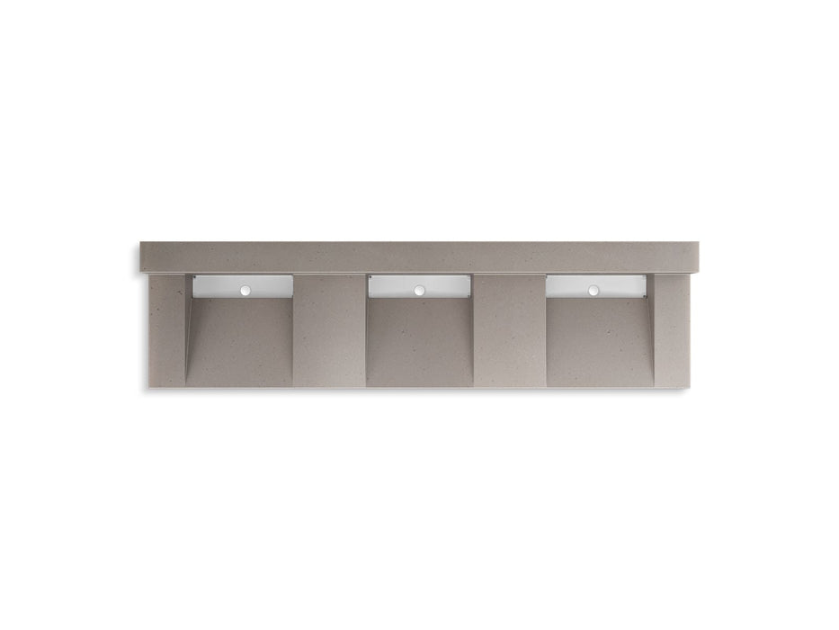 KOHLER K-81026-BPW Constellation 90" wall-mount basin lavatory system with backsplash