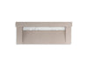 KOHLER K-81027-BSS Constellation 60" wall-mount trough lavatory system with backsplash, canvas