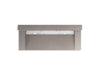 KOHLER K-81027-BSS Constellation 60" wall-mount trough lavatory system with backsplash, concrete