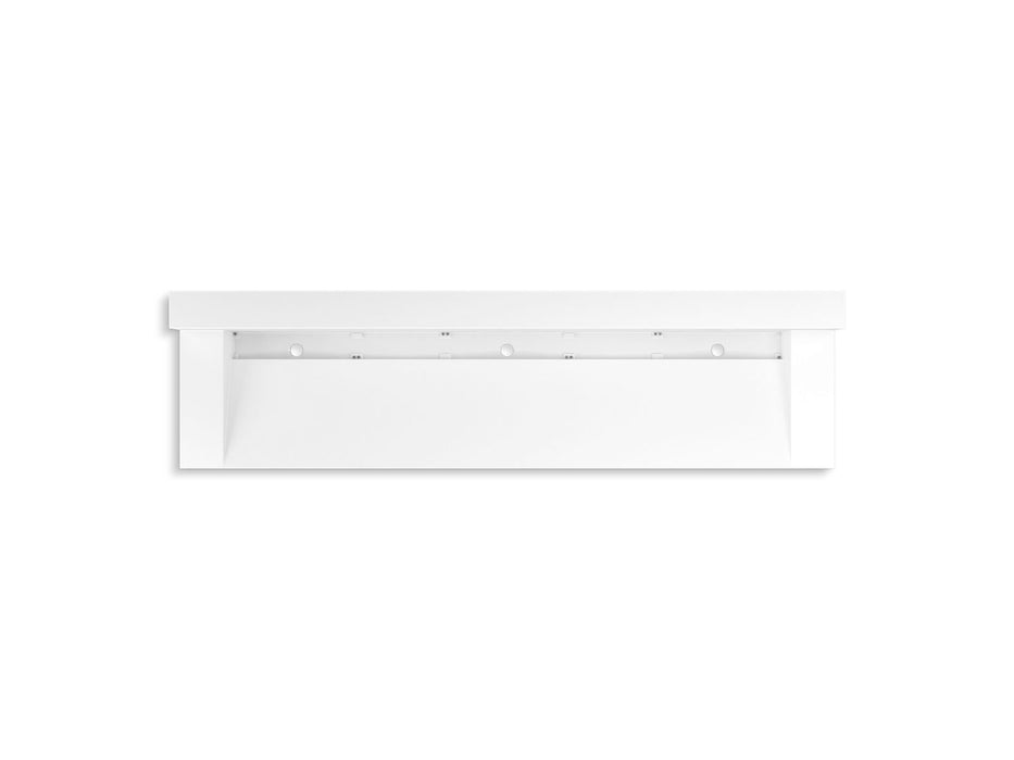 KOHLER K-81028-BPW Constellation 90" wall-mount trough lavatory system with backsplash