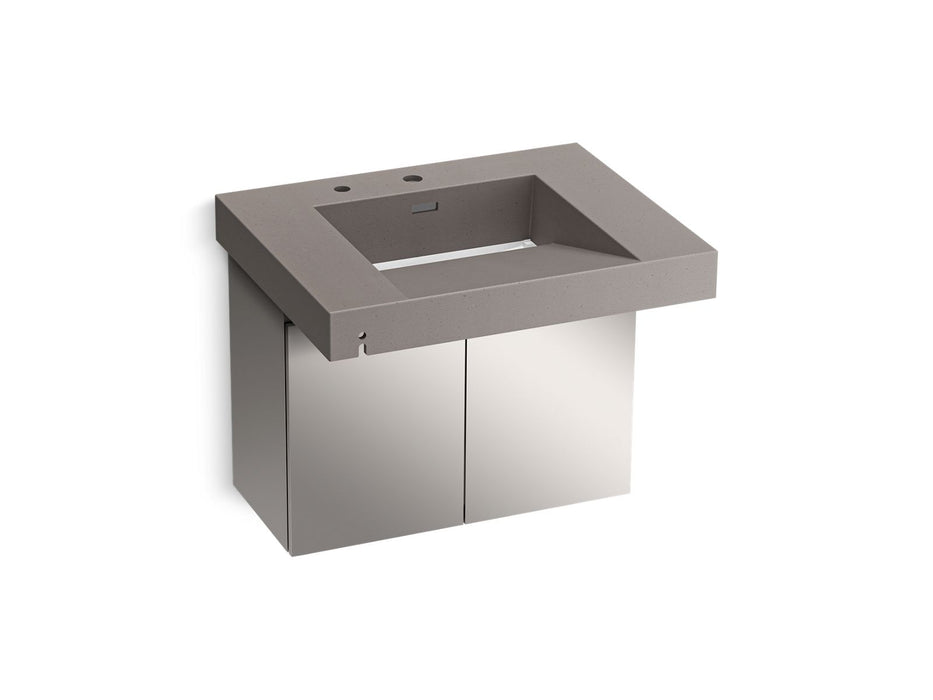 KOHLER K-81029-BSS Constellation 30" wall-mount lavatory system