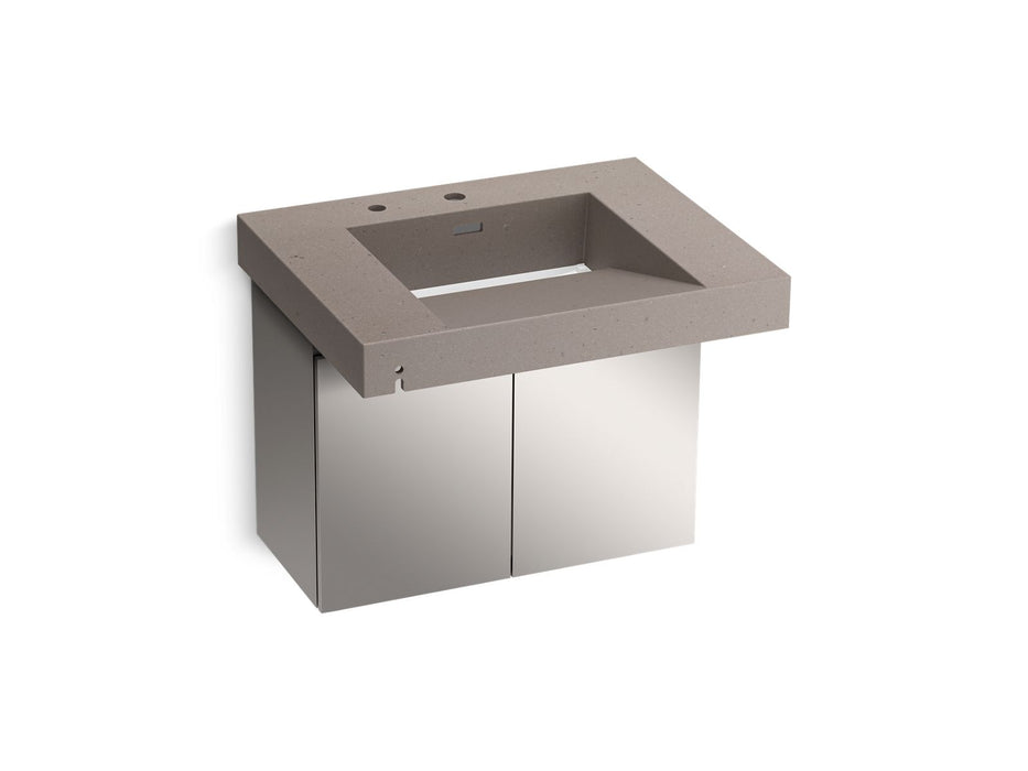 KOHLER K-81029-BSS Constellation 30" wall-mount lavatory system