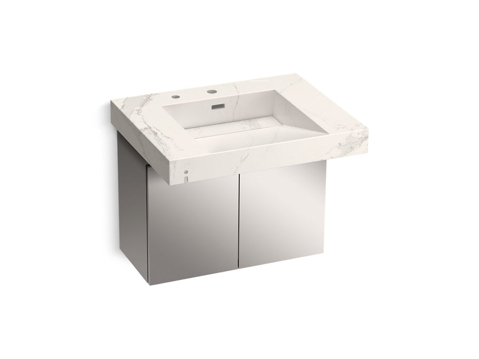 KOHLER K-81029-BSS Constellation 30" wall-mount lavatory system