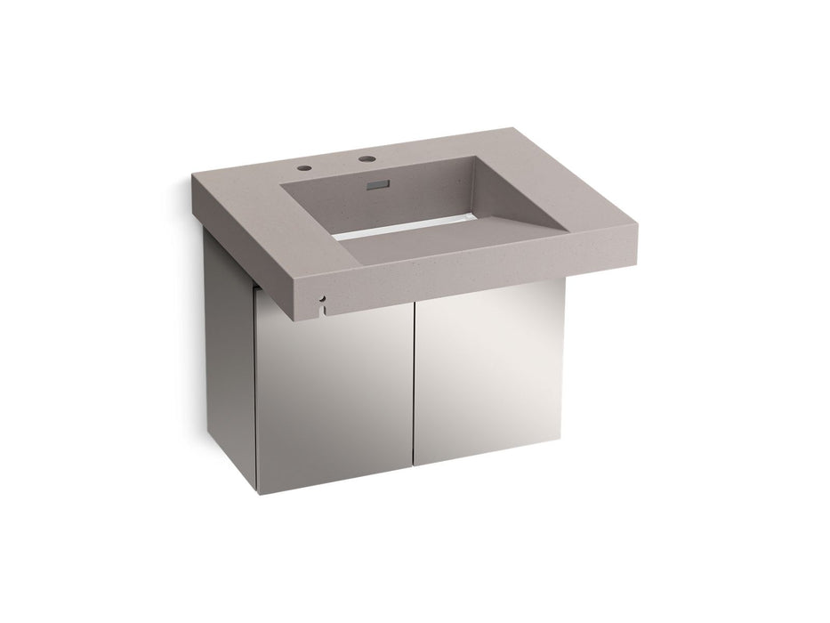 KOHLER K-81029-BSS Constellation 30" wall-mount lavatory system