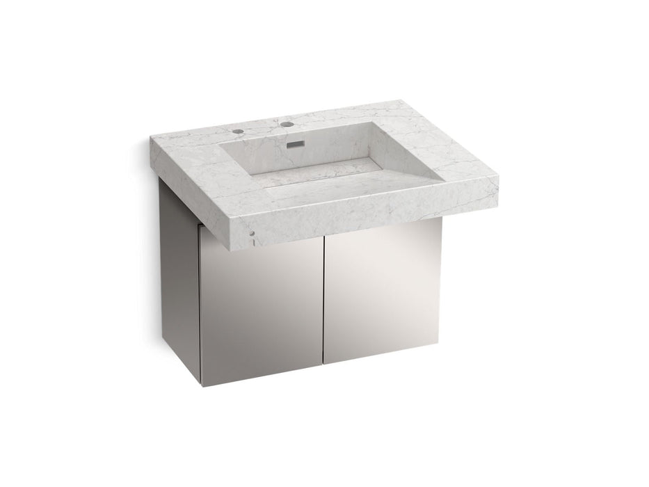 KOHLER K-81029-BSS Constellation 30" wall-mount lavatory system