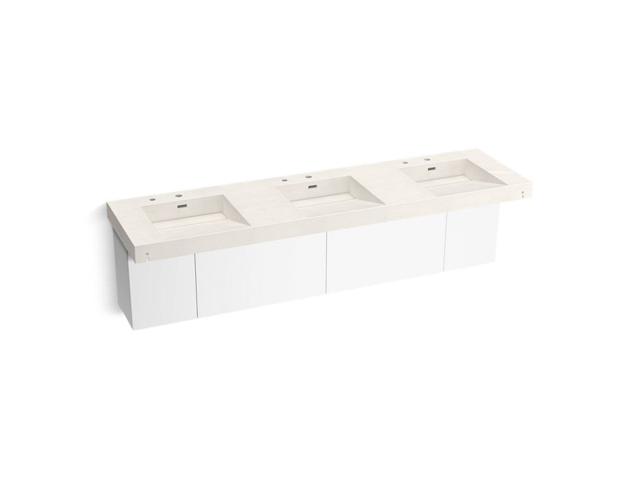 KOHLER K-81031-BPW Constellation 90" wall-mount basin lavatory system