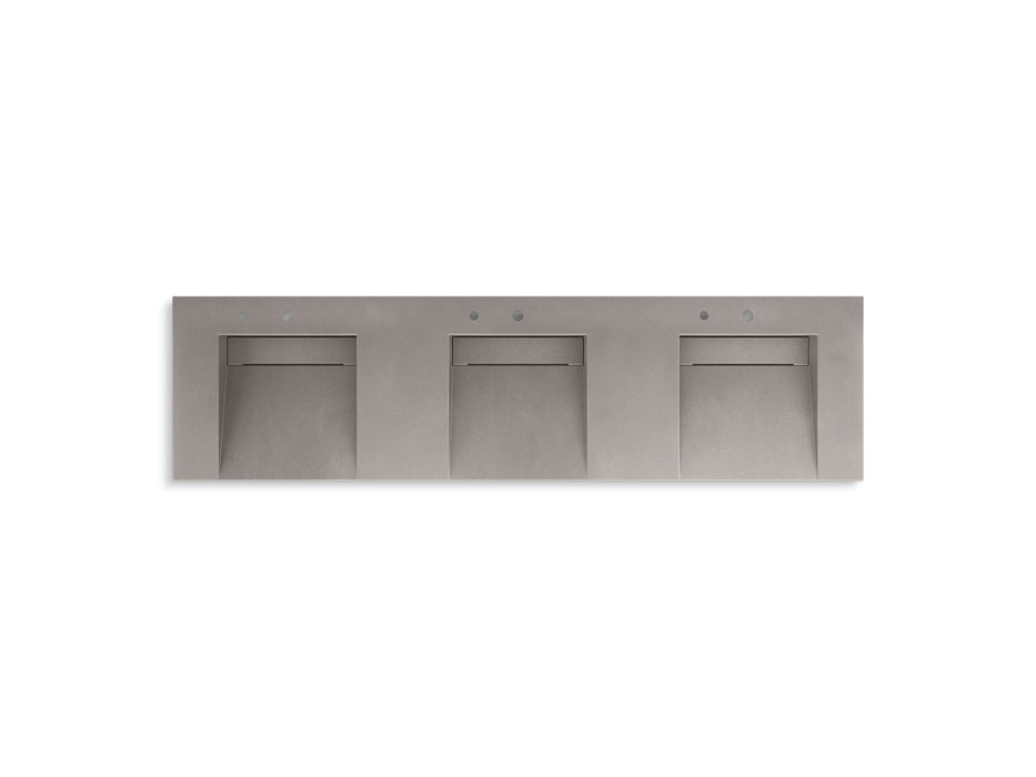 KOHLER K-81031-BPW Constellation 90" wall-mount basin lavatory system