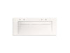 KOHLER K-81032-BPW Constellation 60" wall-mount trough lavatory system, designer white - view 2