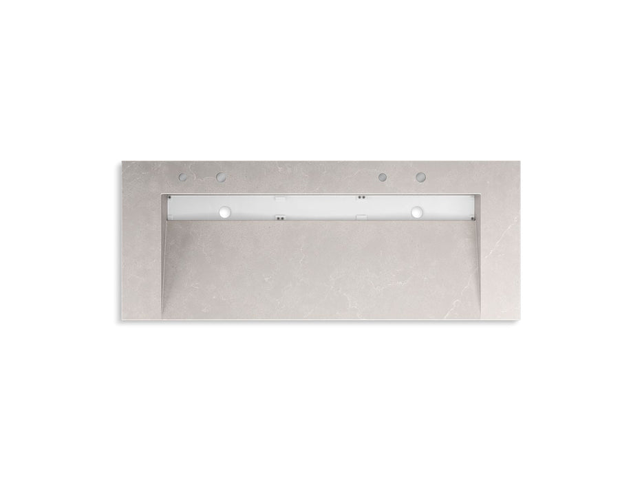 KOHLER K-81032-BSS Constellation 60" wall-mount trough lavatory system