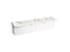 KOHLER K-81033-BPW Constellation 90" wall-mount trough lavatory system, et bianco cal