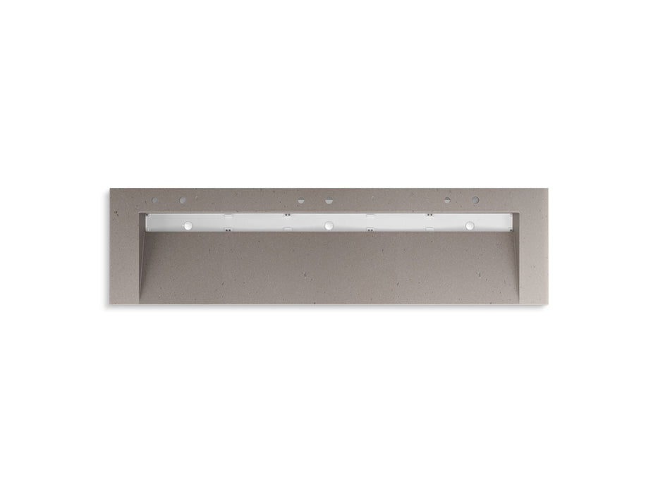 KOHLER K-81033-BSS Constellation 90" wall-mount trough lavatory system