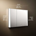 3/4 view of product with dimensions