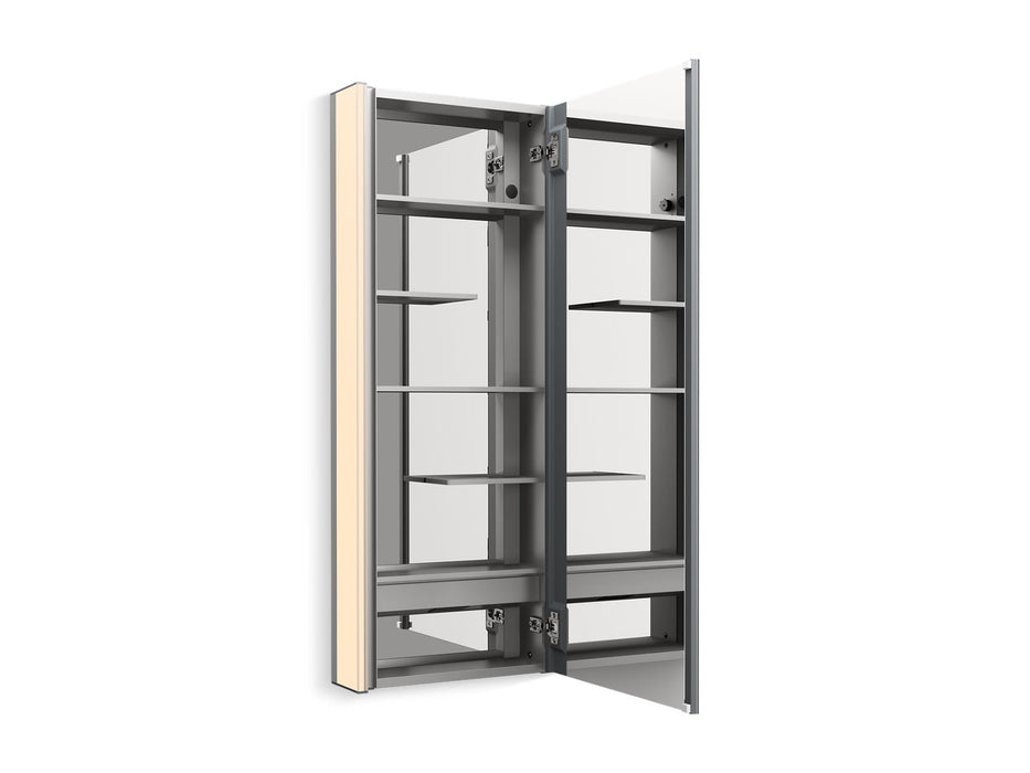 KOHLER K-81147-SLE Maxstow 17" x 40" lighted medicine cabinet