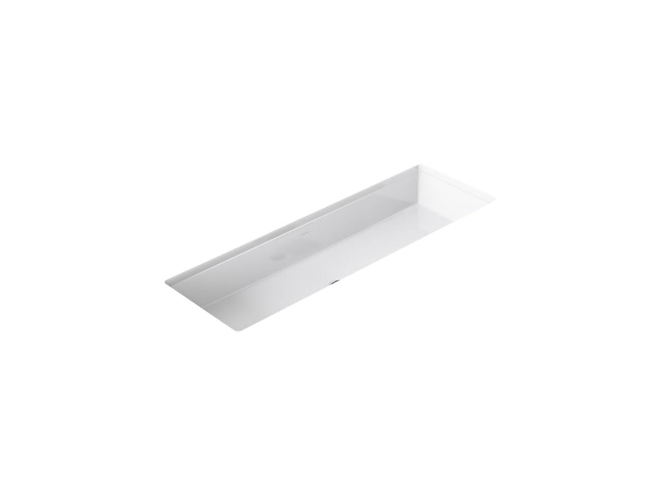 KOHLER K-8192-0 K-8192 Verticyl 42-1/2" Rectangular Undermount Bathroom Sink