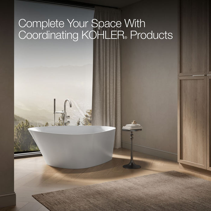 KOHLER K-8331-0 K-8331 Veil 65-3/8" x 36-15/16” Freestanding Bath