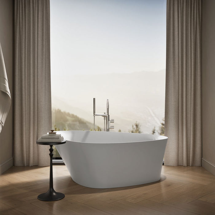 KOHLER K-8331-0 K-8331 Veil 65-3/8" x 36-15/16” Freestanding Bath