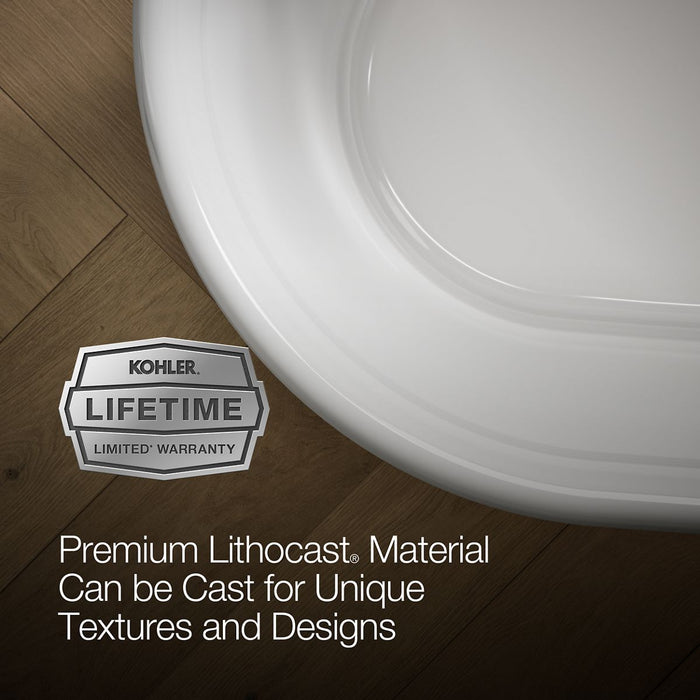 KOHLER K-8332-0 K-8332 Memoirs 60" x 34" Freestanding Bath