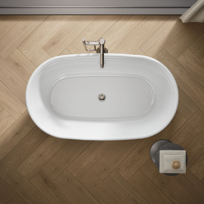 KOHLER K-8332-0 K-8332 Memoirs 60" x 34" Freestanding Bath
