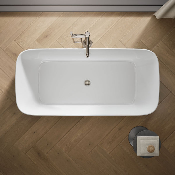 KOHLER K-8334-0 K-8334 Imperator 65-3/4" x 31" Freestanding Bath