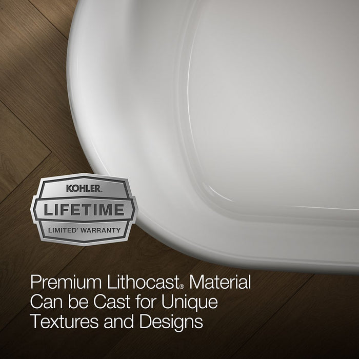 KOHLER K-8335-0 K-8335 Ceric 60" x 29" Freestanding Bath