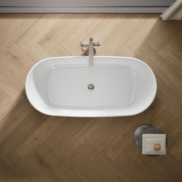 KOHLER K-8335-0 K-8335 Ceric 60" x 29" Freestanding Bath