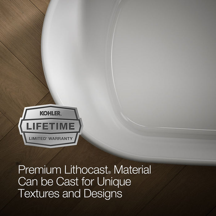 KOHLER K-8336-0 K-8336 Ceric 65" x 31" Freestanding Bath