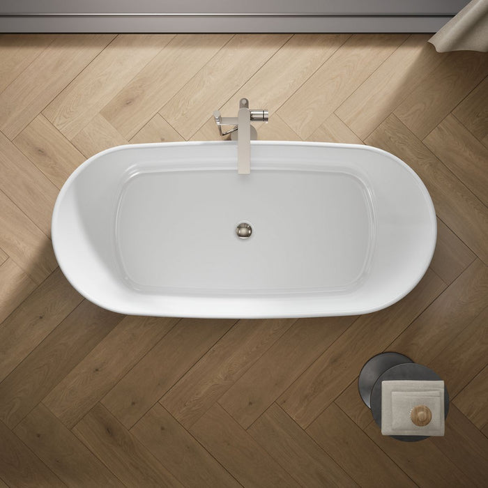 KOHLER K-8336-0 K-8336 Ceric 65" x 31" Freestanding Bath