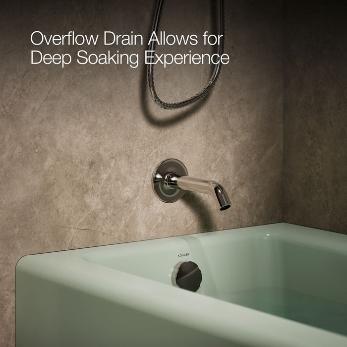 KOHLER K-837 Bellwether 60" x 30-1/4" alcove bath, left drain