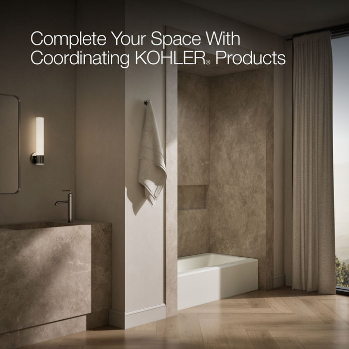 KOHLER K-837 Bellwether 60" x 30-1/4" alcove bath, left drain