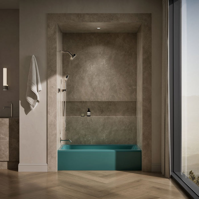 KOHLER K-837 Bellwether 60" x 30-1/4" alcove bath, left drain