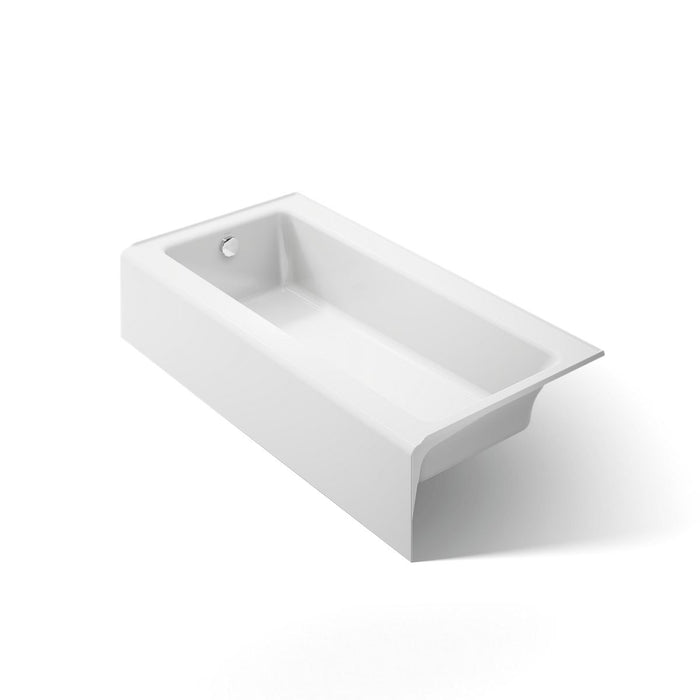 KOHLER K-837 Bellwether 60" x 30-1/4" alcove bath, left drain