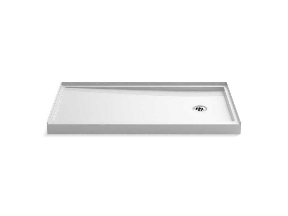 KOHLER K-8458 Rely 60" x 32" alcove shower base, right drain