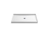 KOHLER K-8461 Rely 48" x 34" alcove shower base, center drain, white