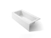 KOHLER K-847 Bellwether 66" x 32" alcove bath, left drain, white