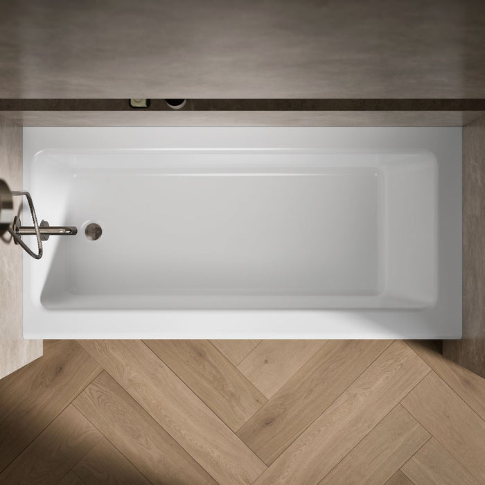 KOHLER K-847 Bellwether 66" x 32" alcove bath, left drain, white - view 4