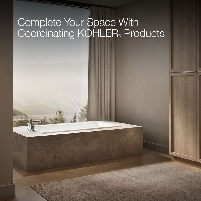 KOHLER K-850 Tea-for-Two 60" x 32" drop-in bath
